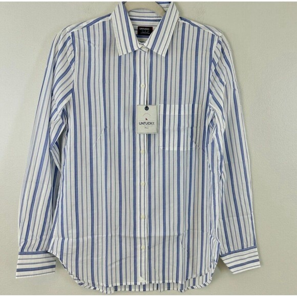 2 NWT women’s untuckit shirt bundle size 4 - Picture 4 of 10